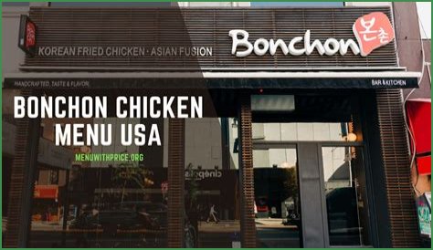 Bonchon Chicken Menu and Prices - SarkariResult